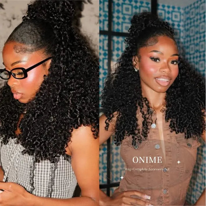 onimehair Afro Curly Crochet Hair 1.0