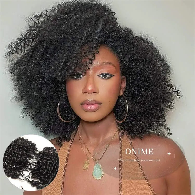onimehair Afro Curly Crochet Hair 2.0