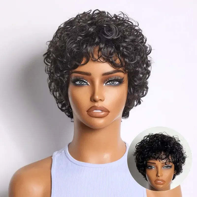 onimehair Big Curly Glueless Short Wig1.0