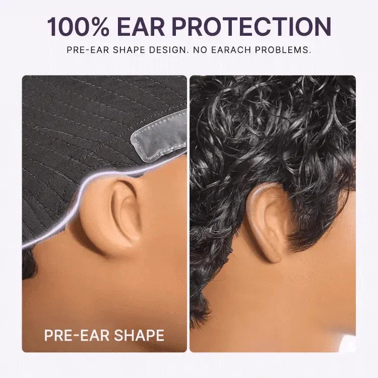 onimehair Big Curly Glueless Short Wig2.0