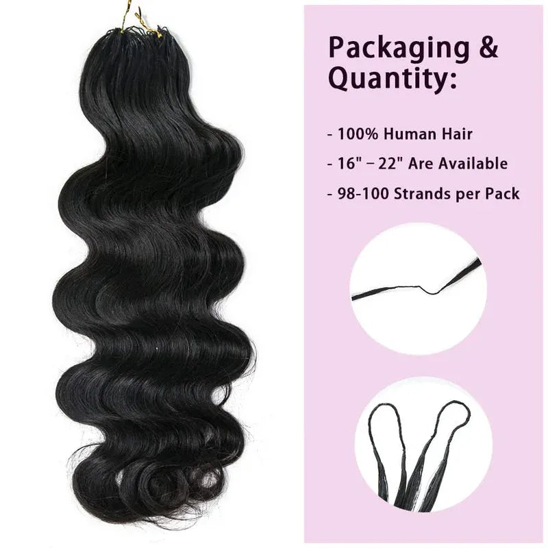 onimehair Body Wave Crochet hair1.0