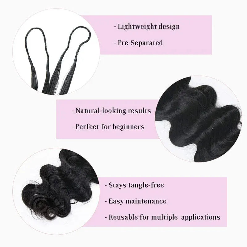 onimehair Body Wave Crochet hair2.0