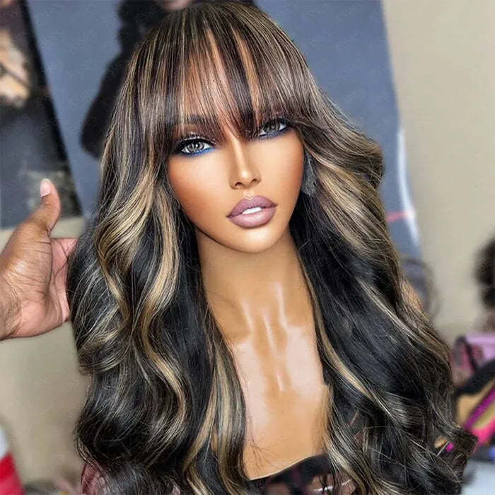 onimehair Body Wave Wig with Bangs 2.0