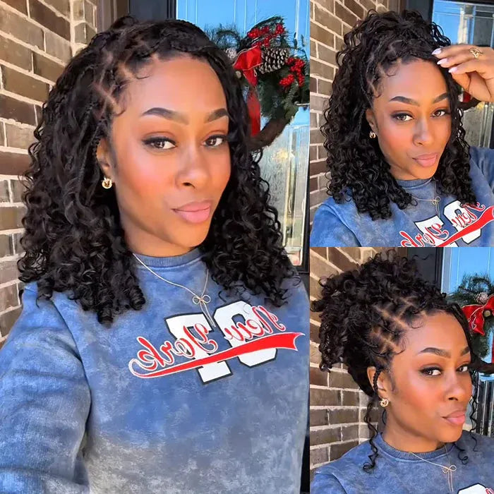 onimehair Boho Braided Wigs