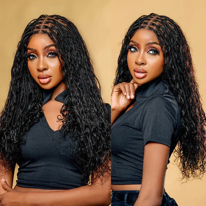 onimehair Boho Braided Wigs