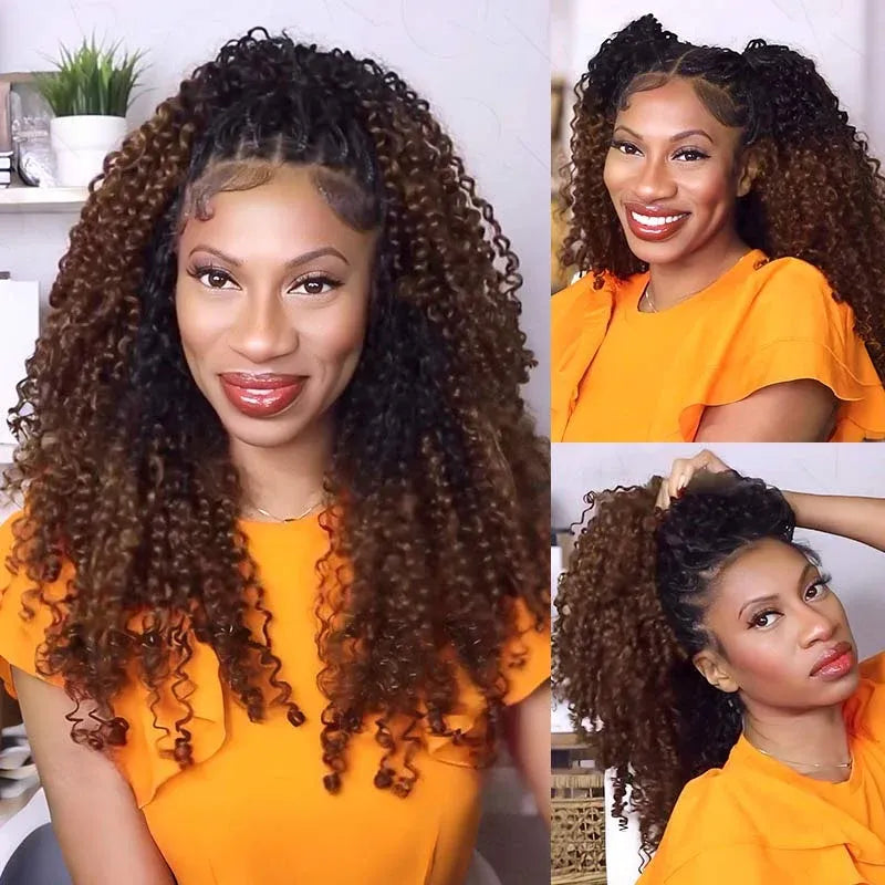 onimehair Burmese Curly Crochet Hair2.0