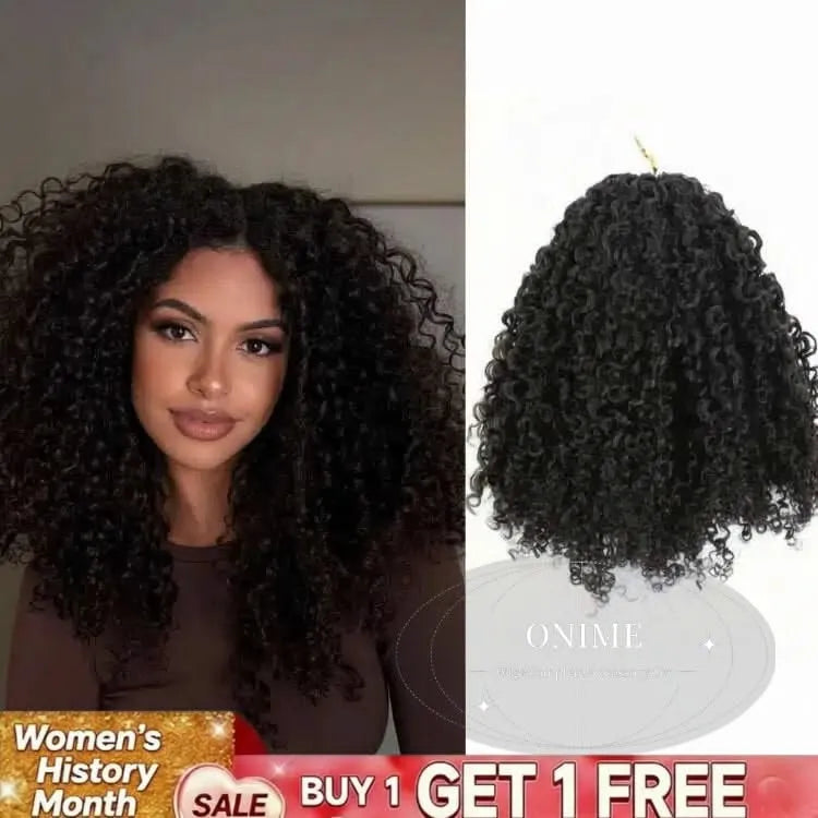 onimehair Curly Crochet Hair