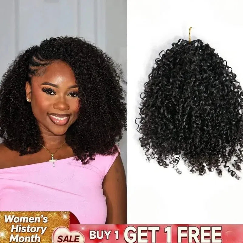 onimehair Curly Lightweight Crochet hair