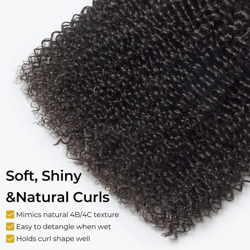 onimehair Kinky Curly Hair Bundles 2.0
