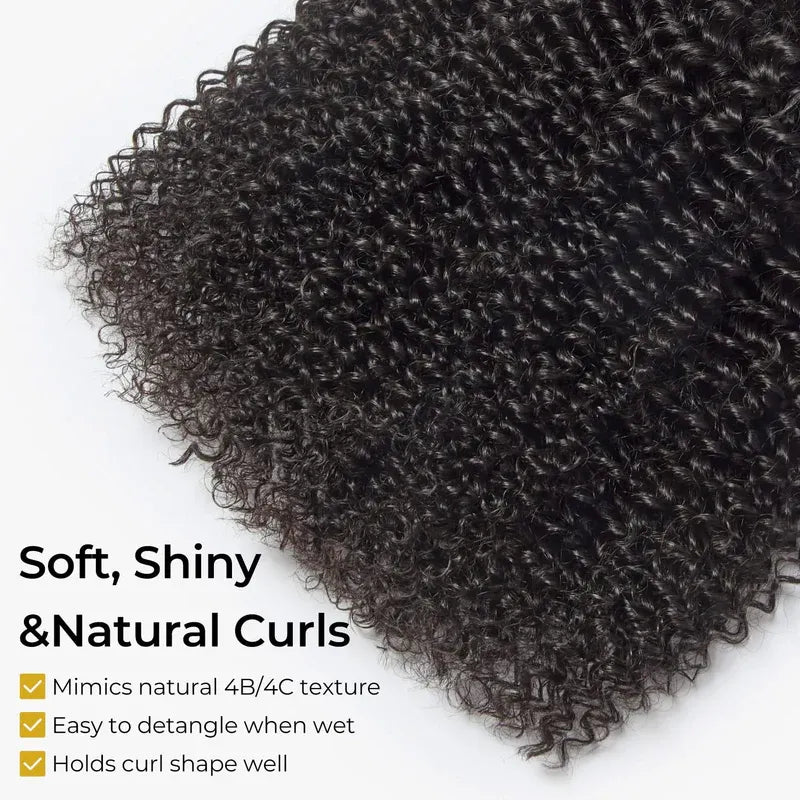 onimehair Kinky Curly Hair Bundles 3