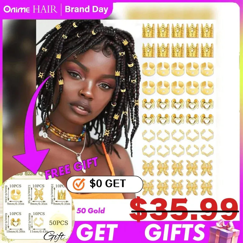 onimehair Curly Lightweight Crochet hair1.0