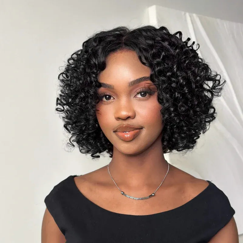 onimehair Retro Curly bob wig1.0