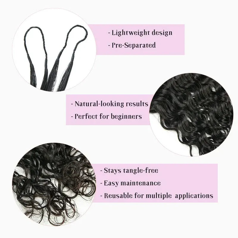 onimehair Spanish Curly Crochet hair2.0