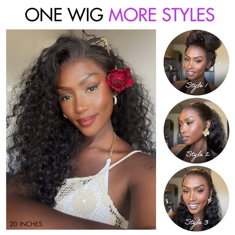 onimehair Water Wave 360 Lace Wig1.0