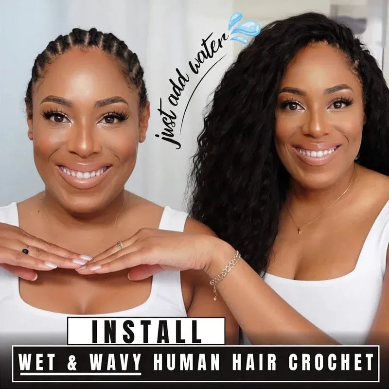 onimehair Wet And Wavy Crochet  Hair1.0