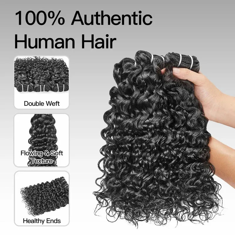 onimihair Water Wave Hair Bundles 2.0