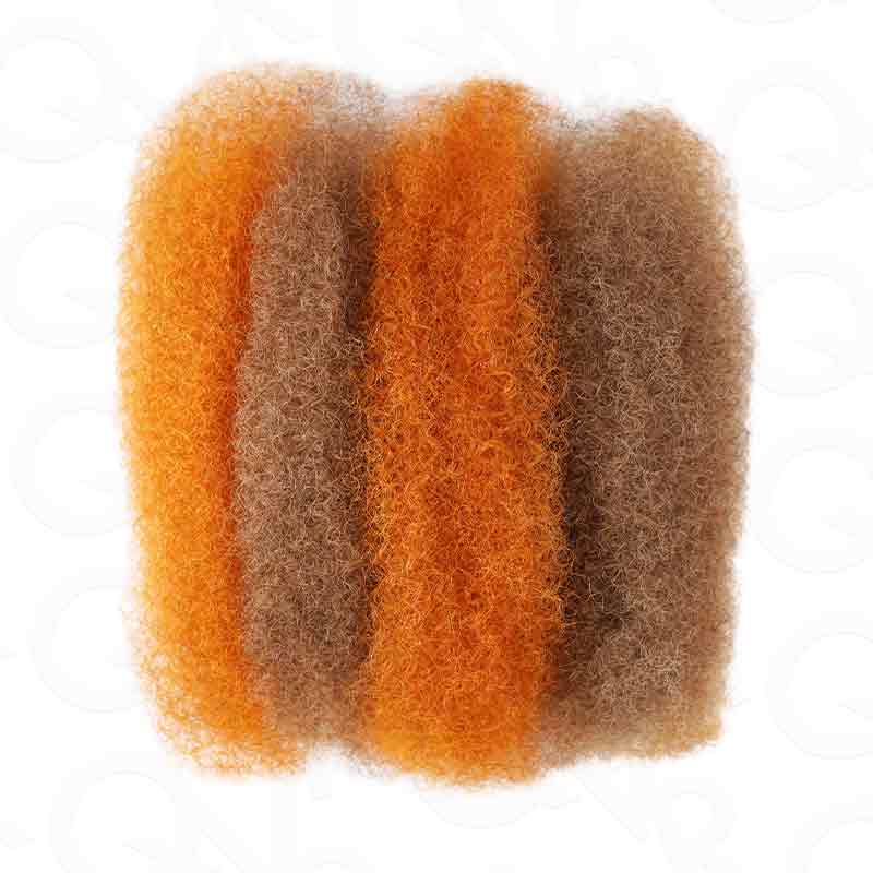 Onimehair™ 3 In 1 Afro Kinky Bulk Three Colors #32/16/613 Human Hair For Braiding Dreadlock Hair - Onime Hair