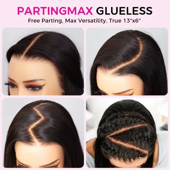 13×6 Full Frontal HD Lace Water Wave Drawstring Glueless Human Hair Wig Pre Everything