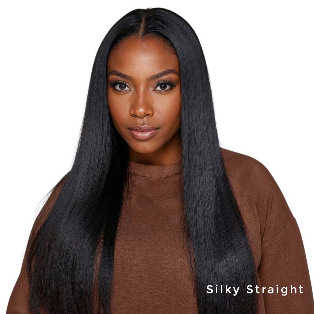 Onime Most Undetectable Seamless Clip in Hair Extensions Real Human Hair