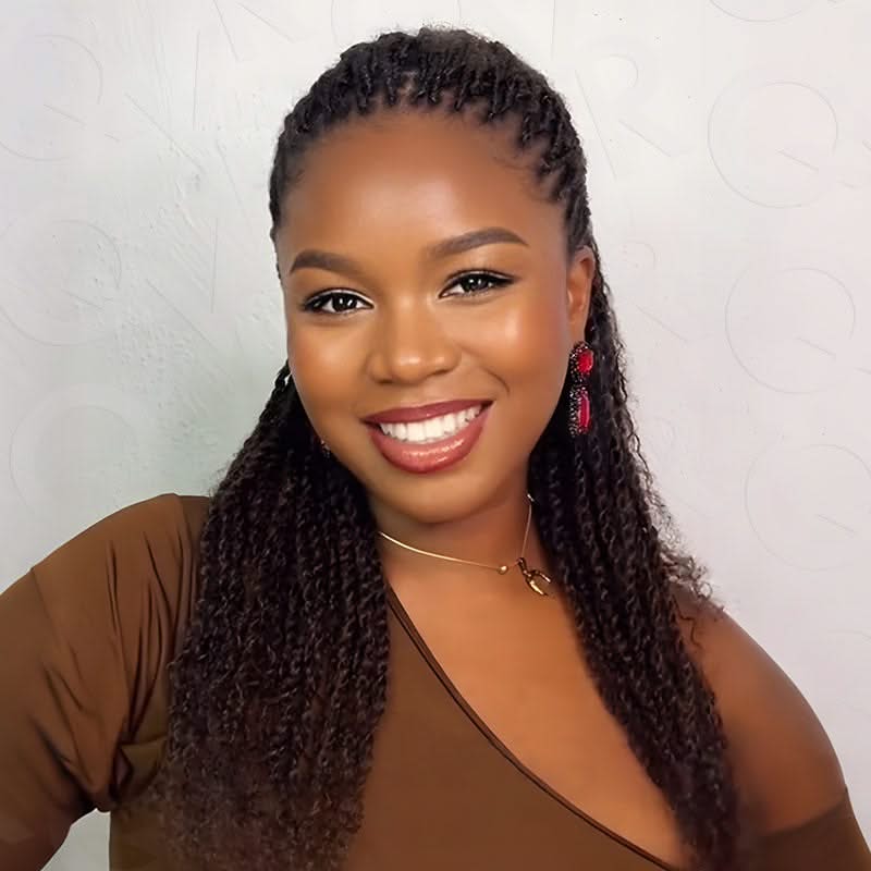 Onimehair™ Dark Brown Afro kinky Bulk Hair Extensions For Braiding Dreadlock Human Hair - Onime Hair