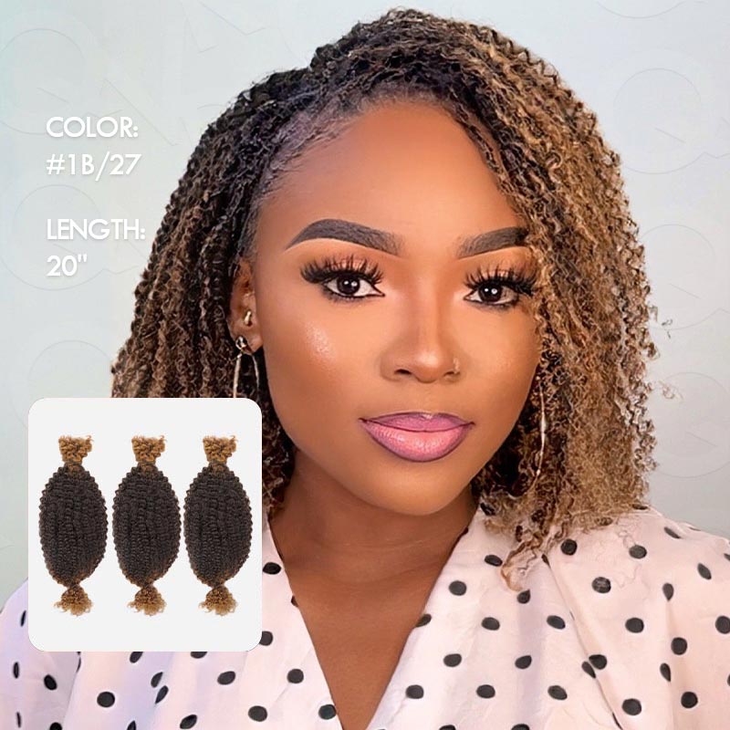 Onimehair™ Ombre Spring Twist Hair T1B/27 Color Type 3C 4A Hair Extensions
