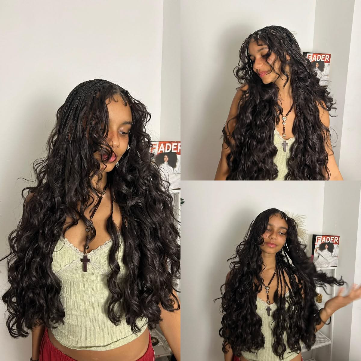 Spiral Curly Human Bulk Hair Extensions For Braiding & Boho Braids - Onime Hair