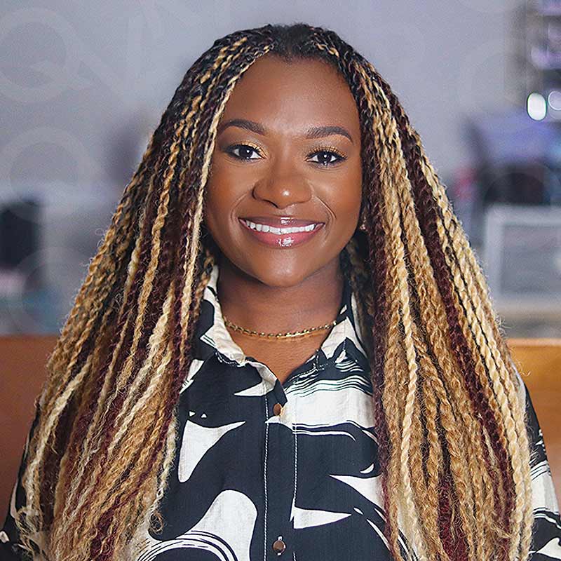 Onimehair™ 3 In 1 Afro Kinky Bulk Three Colors #32/16/613 Human Hair For Braiding Dreadlock Hair - Onime Hair