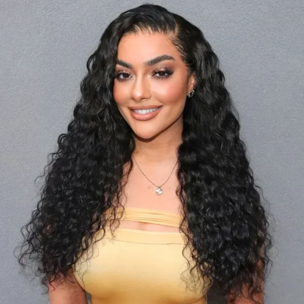 Water Wave Pull Go Drawstring Glueless 6×5 13×6 PartingMax HD Lace Frontal Human Hair Wig