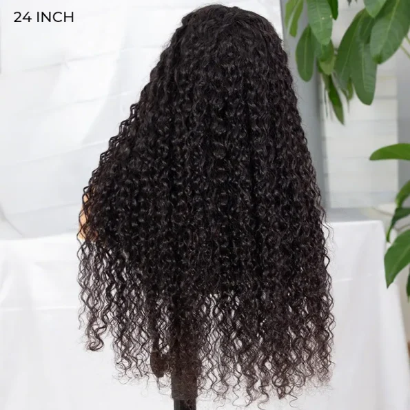 Water Wave Pull Go Drawstring Glueless 6×5 13×6 PartingMax HD Lace Frontal Human Hair Wig