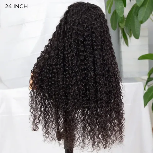 Water Wave Pull Go Drawstring Glueless 6×5 13×6 PartingMax HD Lace Frontal Human Hair Wig