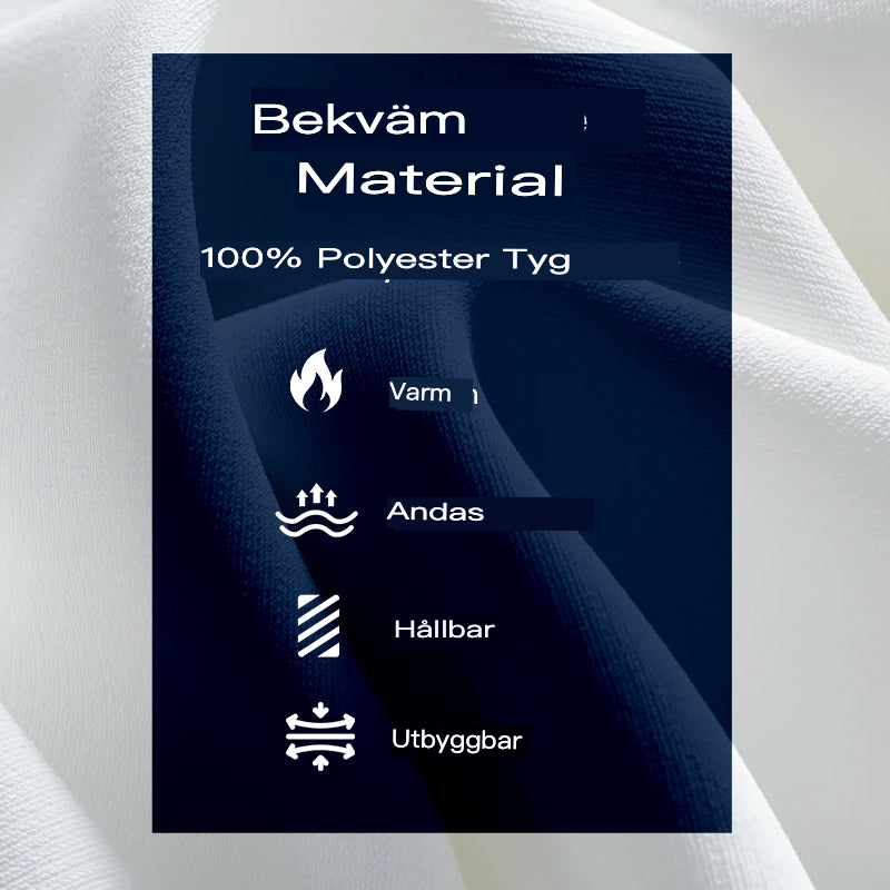 2-delat casual sweatshirtset med linje