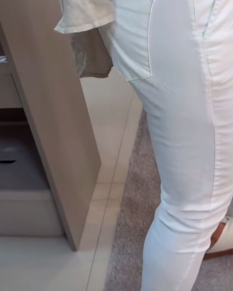 Pennbyxor Avslappnade Med Dragsko