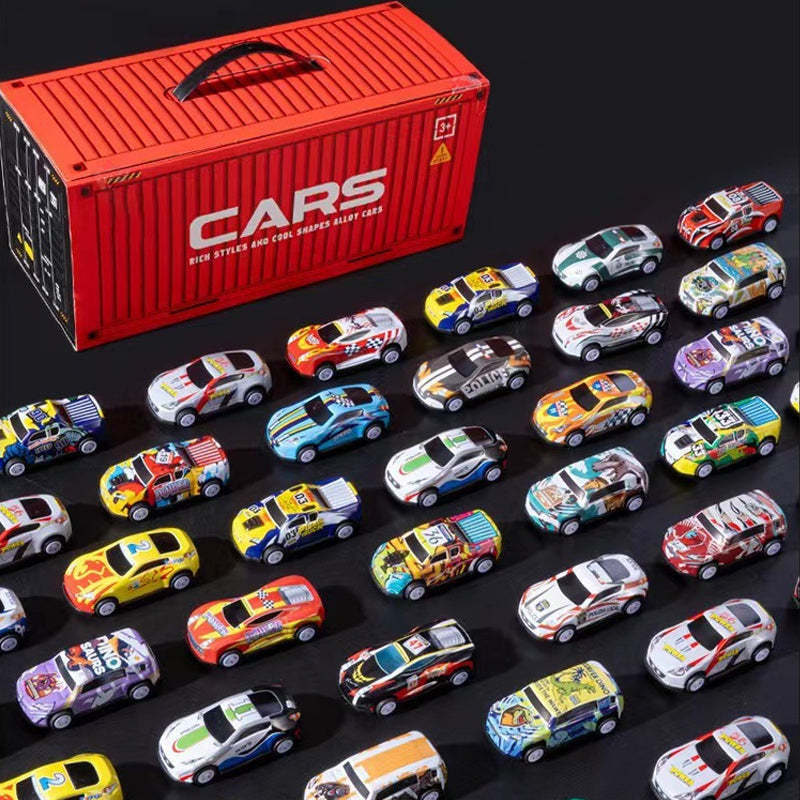 🎅 Julkampanj  55 % RABATT 🎁 48 minibilar med inbyggt garage