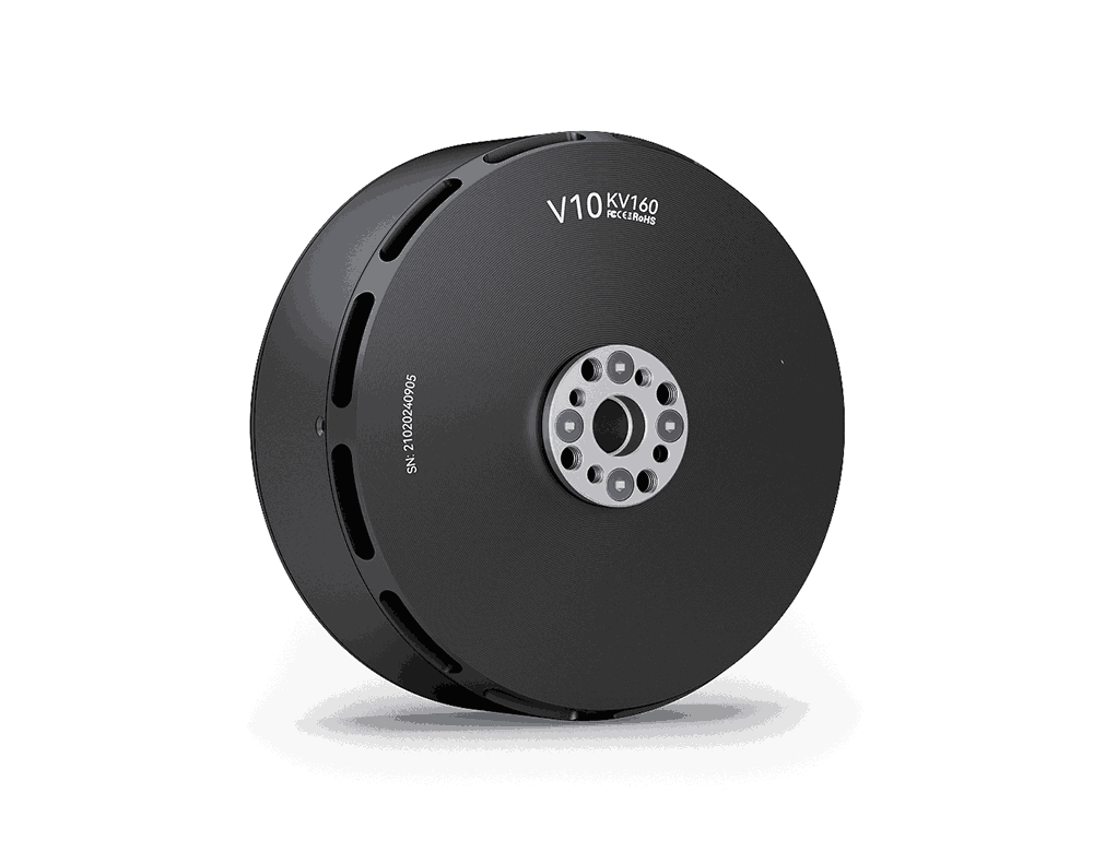  V10 KV160V Type Motors for Multirotor Aircraft