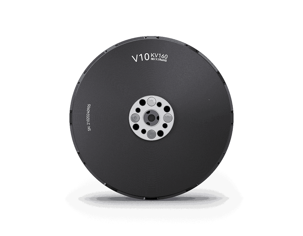  V10 KV160V Type Motors for Multirotor Aircraft