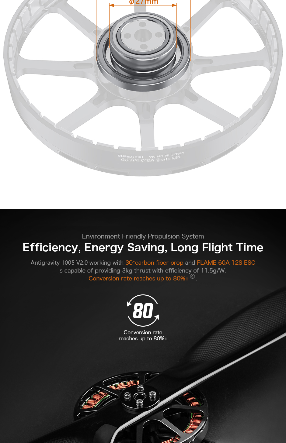 efficiency,energy saving,long flight time