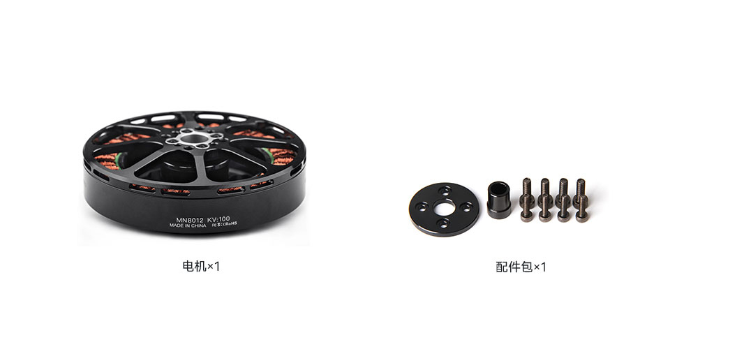  MN8012 KV100 Multirotor RC Drone VTOL