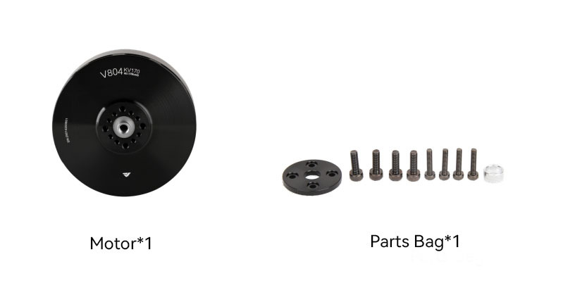  V804 KV170 V Type Motors for Multirotor