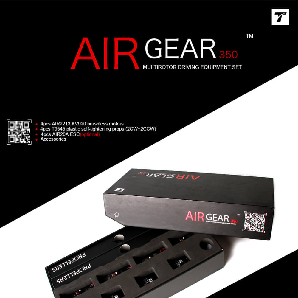 Airgear 350 Combo Set Multi-Rotor UAV Power
