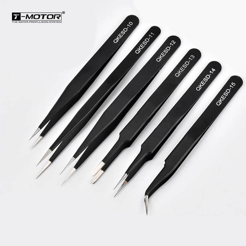 ESD Stainless- Steel -Tweezers -Maintenance -Tools- Repair Tools-02