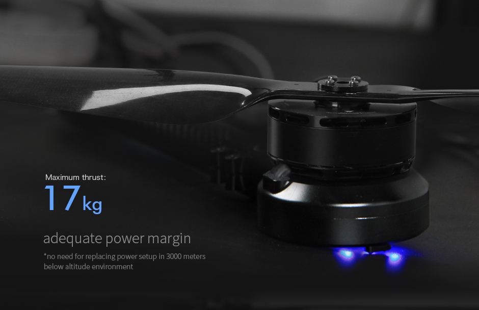 maximum thrust 17kg