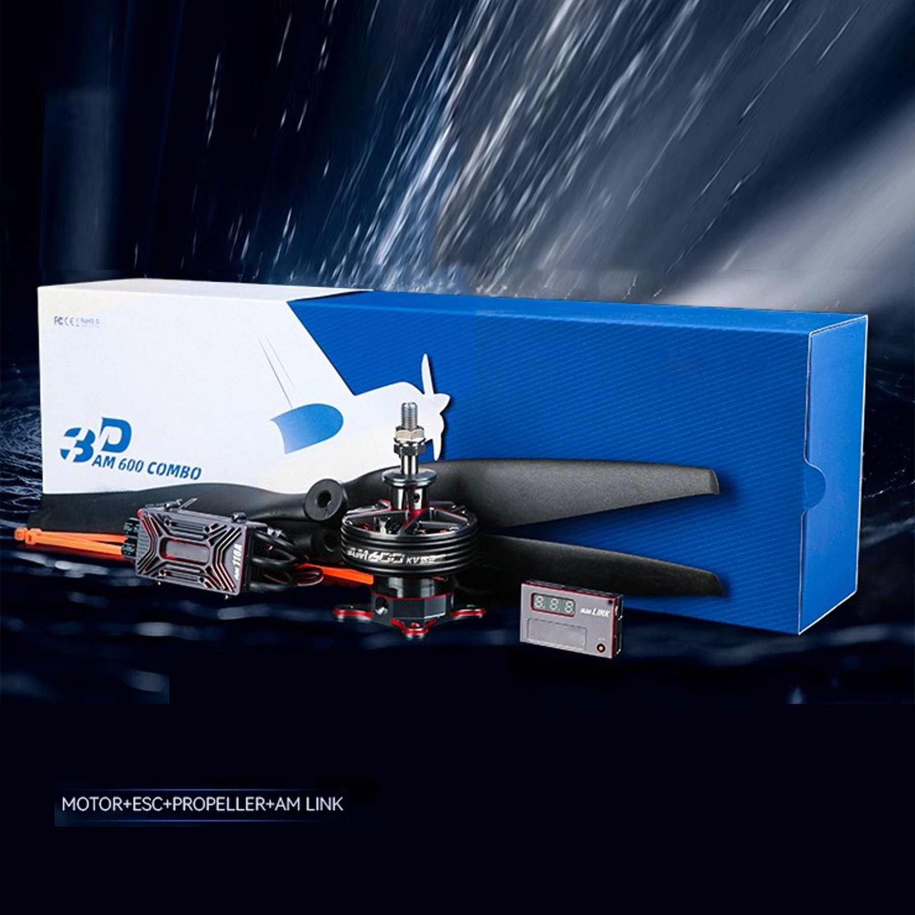 Precision AM600 Combo For 60-64" 3D Fixed-Wing Aircraft