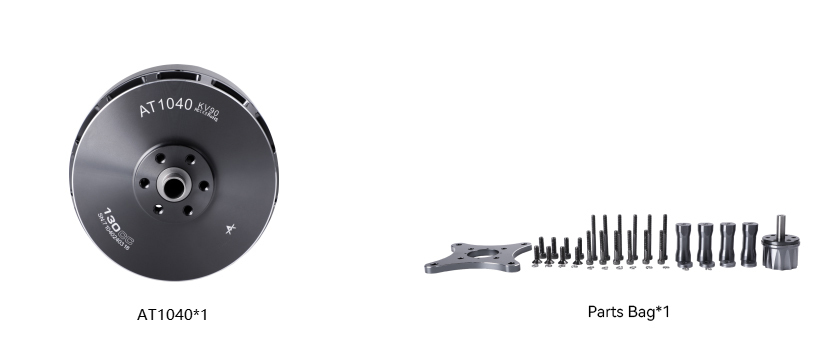 AT1040 130CC 24S Fixed Wing airplane​ Brushless Motor