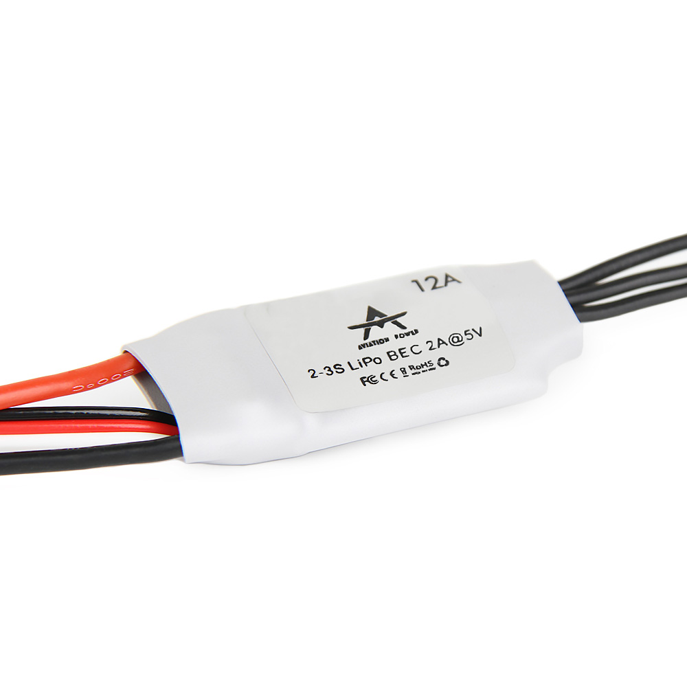  AT12A 2-3S Fixed Wing ESC For Outdoor Aircraft