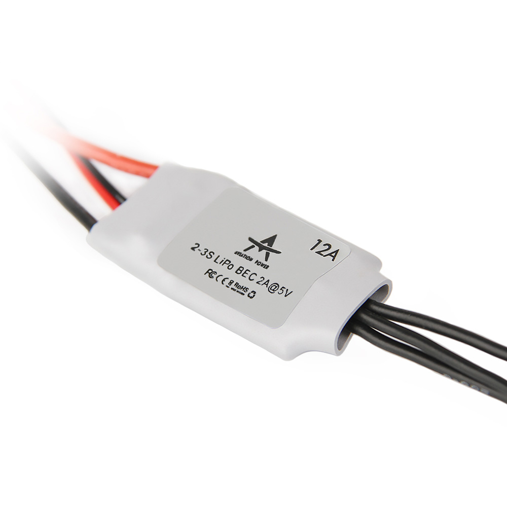  AT12A 2-3S Fixed Wing ESC For Outdoor Aircraft