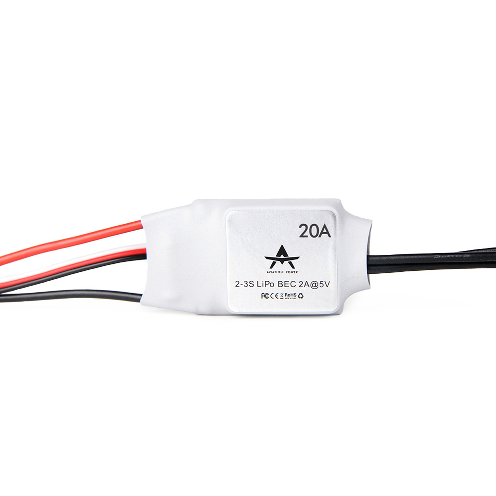  ESC AT20A 2-3S Fixed Wing ESC for Drones Multirotor