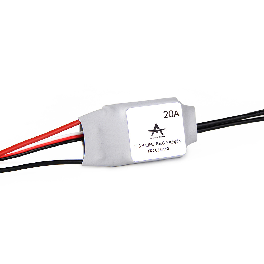  ESC AT20A 2-3S Fixed Wing ESC for Drones Multirotor