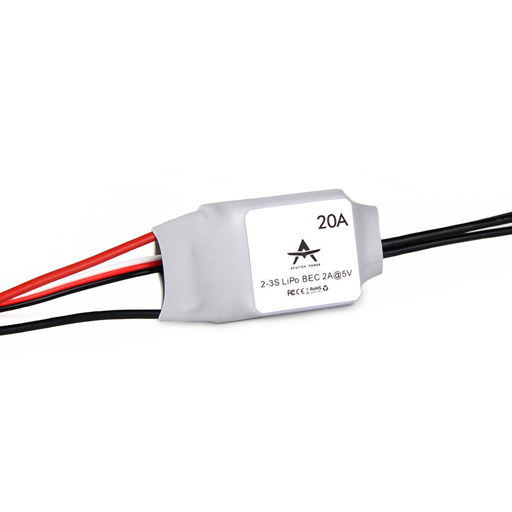  ESC AT20A 2-3S Fixed Wing ESC for Drones Multirotor