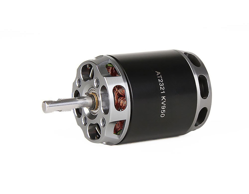 AT2321 3D Fixed Wing Trainer Glider Long Shaft Brushless Motor