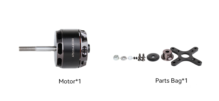 AT5220A 20-25CC  Fixed Wing Drones Long Shaft Brushless Motor